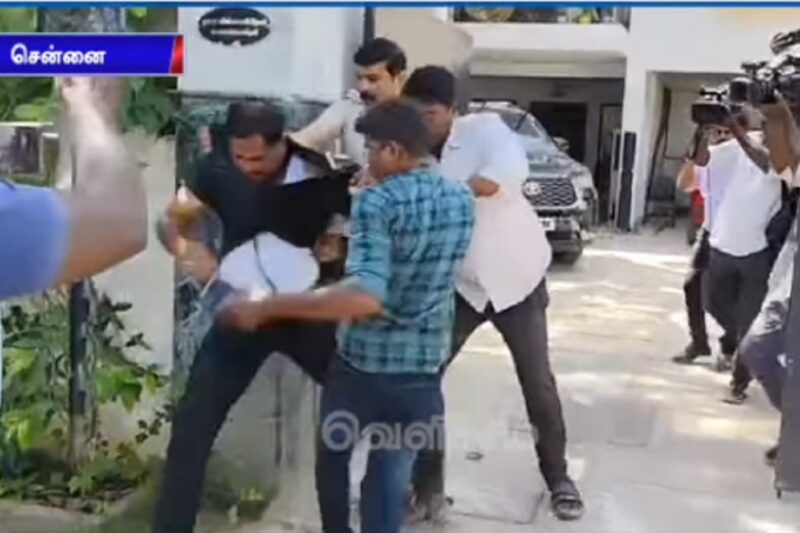சீமானின் மனைவி கெஞ்சியும் அடித்து இழுத்துச் சென்ற பொலிஸ்- வைரல் வீடியோ !