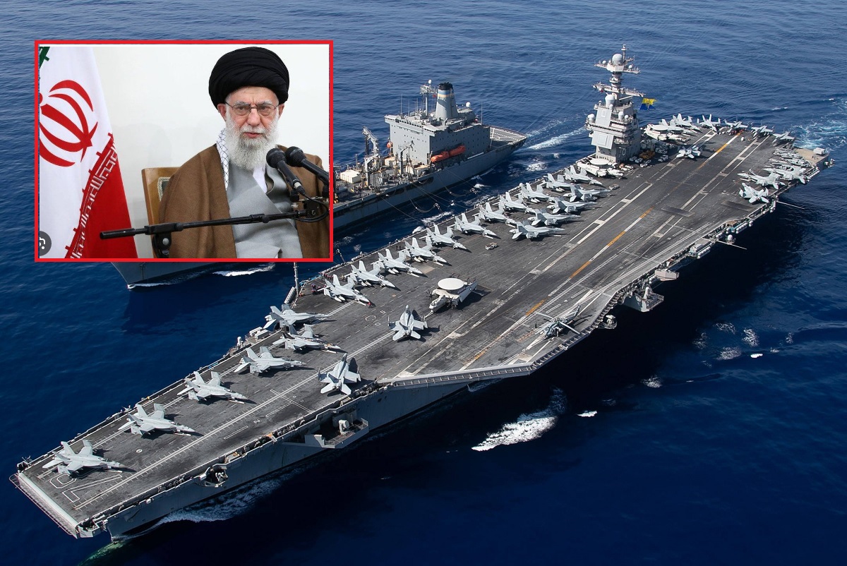 ஐ துல்லா ஐ கொம்மேனியை கொல்ல புறப்பட்டுள்ள அமெரிக்க போர் கப்பல் USS Nimitz